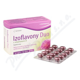 Izoflavony Duo s vitamnem D cps. 50+10