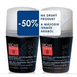 VICHY HOMME antiperspirant roll-on 2x50ml