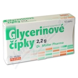 Glycerinov pky 2. 2g 12 pk Dr. Mller