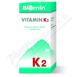 Biomin VITAMIN K2 SOLO tob. 30