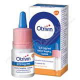 Otrivin 0. 5 mg-ml nas. gtt. sol.  1x10 ml CZ