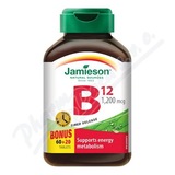 JAMIESON Vitamín B12 1200mcg s post. uvolňov. tbl. 80