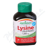 JAMIESON Lysin 1000mg se zinkem a vit. C tbl. 60