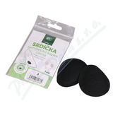 svorto 018 Srd��ka samolepic� - kapka �ern� vel. 3