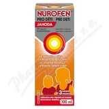 Nurofen pro d�ti Jahoda 20mg-ml por. sus. 100ml II