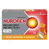 Nurofen pro dti 125mg sup. 10