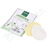 svorto 018 Srd��ka samolepic� - kapka b�l� vel. 1