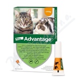 Advantage 40mg mal� ko�ky+kr�l�ci spot-on 4x0. 4ml