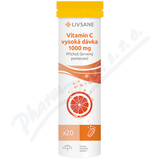 LIVSANE umiv tablety CZ Vitamin C 1000 mg 20ks