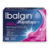 Ibalgin Rapidcaps 400mg cps. mol. 20