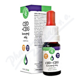 Zelen Zem CBD 5% + CBG 2% konopn olej 10ml