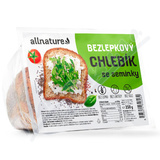 Allnature Bezlepkov chlebk se semnky 350g