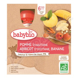 BABYBIO jablko-meruka-bann 6m+ 4x90g