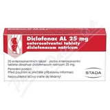 Diclofenac AL 25mg tbl. ent. 20