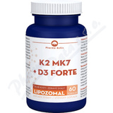 Lipozomal K2 MK7+D3 forte tob. 60