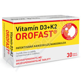 Vitamín D3+K2 OROFAST orodispergovatelné tbl. 30