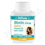MedPharma Biotin 300mcg Extra tbl. 67