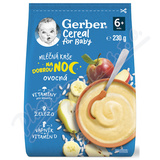 Gerber Cereal Ml. kae na dobr. noc ovocn 230g 6M+