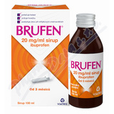 Brufen 20mg-ml sir. 1x100ml II