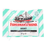 Fishermans Friend bonbny dia mint-zelen 25g