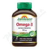 JAMIESON Omega-3 Ultra 900mg cps. 75