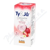 Lubrik. gel Ty&J parf. vn jahody 100ml Dr. Mller