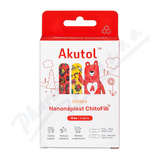 AKUTOL Nanonplast ChitoFib Dtsk balen 15ks