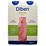 Diben 2 kcal Drink jahoda por. sol. 4x200ml