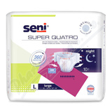 Seni Super Quatro inkont. kalhotky s leptky L 10ks