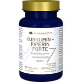 Kurkumin + Piperin forte tob. 90