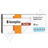 B-komplex forte tbl. 20 Generica