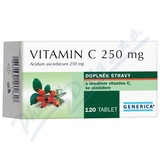 Vitamin C 250mg tbl. 120 Generica