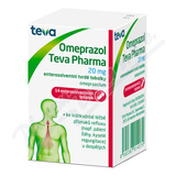 Omeprazol Teva Pharma 20mg cps. etd. 14