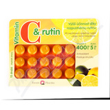 Rosen Vitamn C+rutin 400mg drg. 15