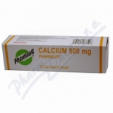 Calcium 500mg Pharmavit por. tbl. eff. 20x500mg