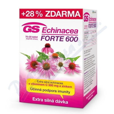 GS Echinacea Forte 600 tbl.70+20 ČR-SK