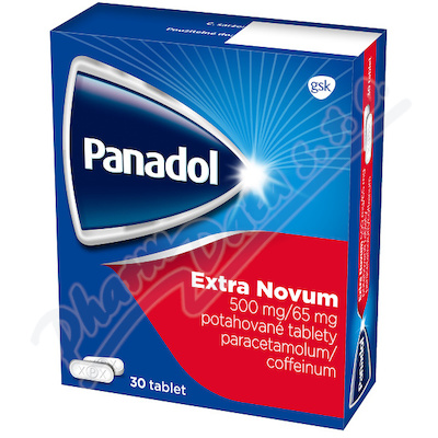 Panadol Extra Novum 500mg-65mg tbl.flm. 30 III CZ