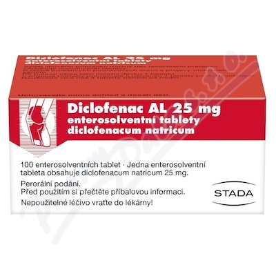 Diclofenac AL 25mg tbl.ent.100